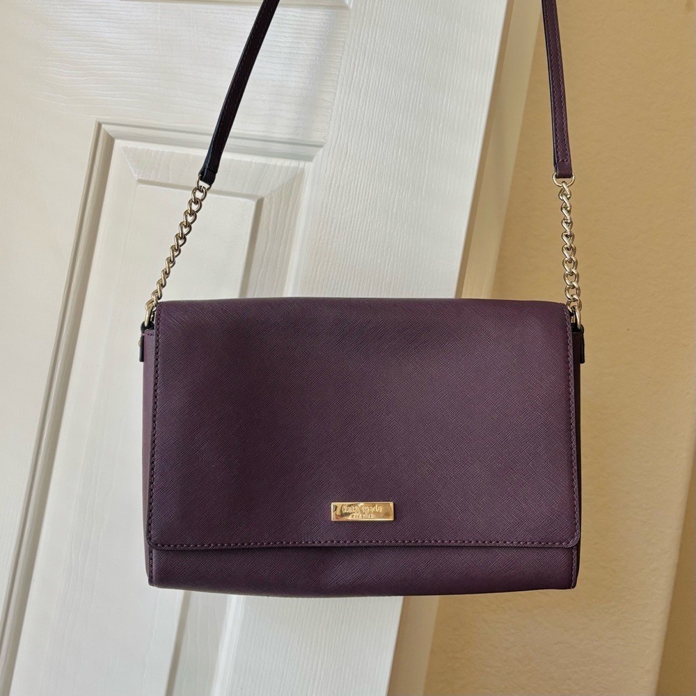 Kate Spade Crossbody Bag - Eggplant Color